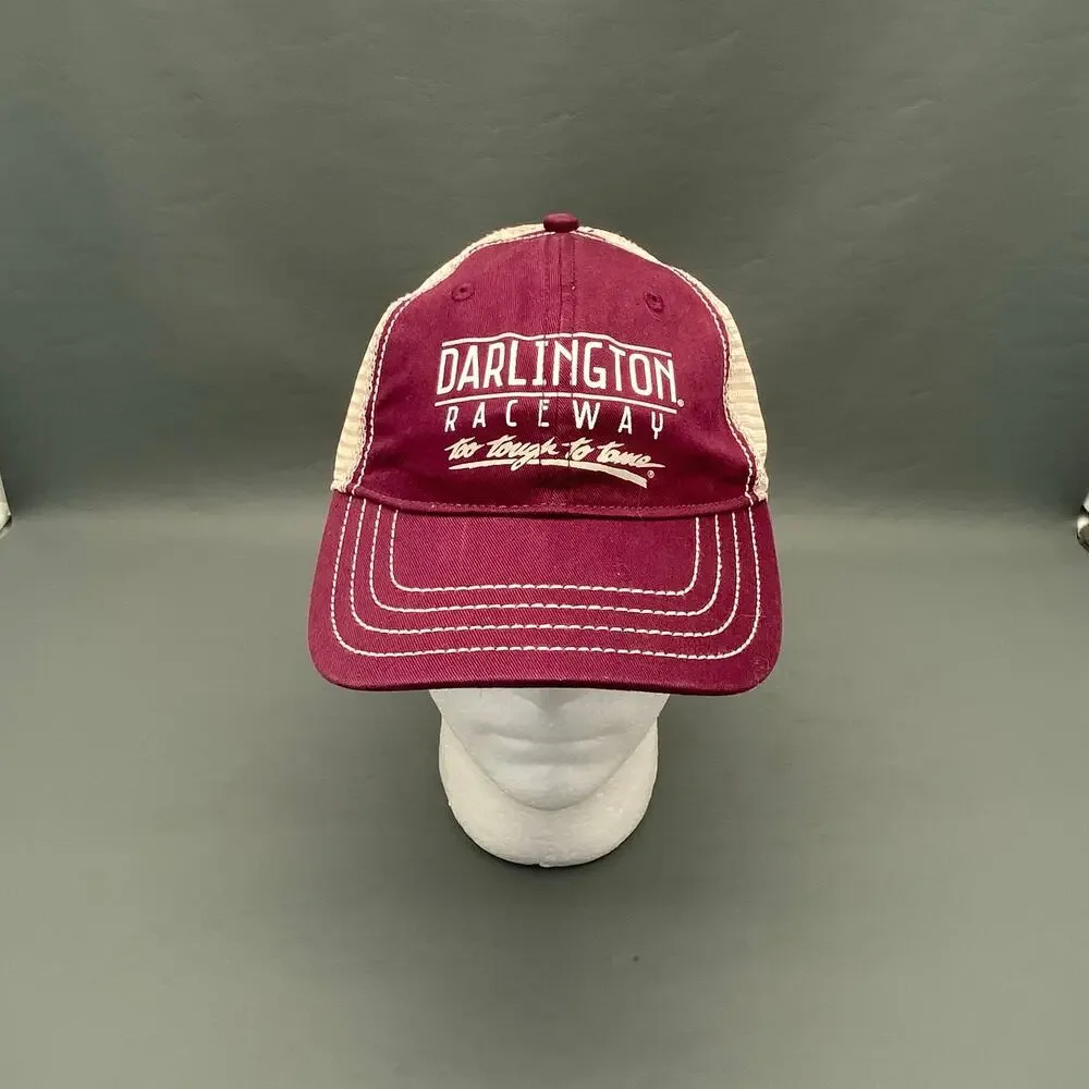 NWT NASCAR Fanatics Darlington Raceway Too Tough To Tame Trucker Hat Snapback